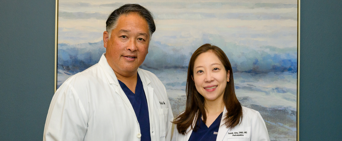 Dr. Eric Chu and Dr. Sarah Ahn, Board Certified Periodontist | Mountain View Perio